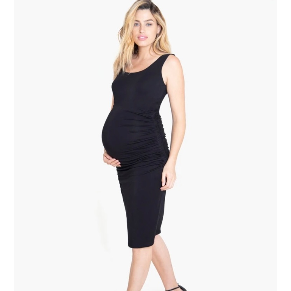 Ingrid & Isabel Ruched Maternity Tank Dress
